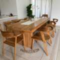 MYR 4800, Teak Modern Dining Table