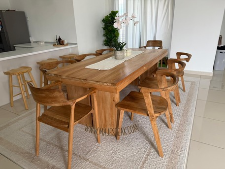 Desa Parkcity, Furniture, MYR 4800,  Teak Modern Dining Table