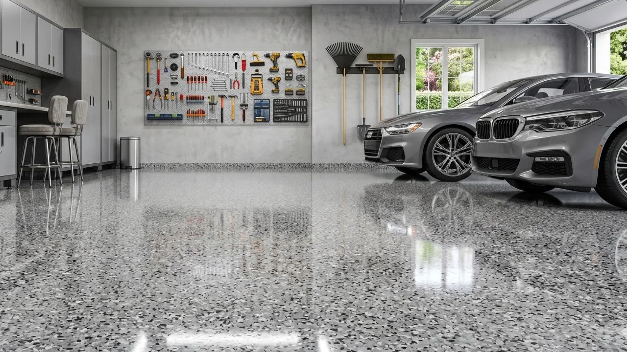 Sydney, Construction, Transform Worn Concrete With Epoxy Flake Flooring