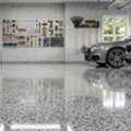 Transform Worn Concrete With Epoxy Flake Flooring