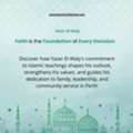 Yaser El-Waly's Commitment To Islamic Living