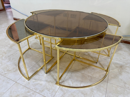 Jubail, Furniture, SAR 300,  Round Glass Center Table
