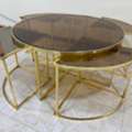 SAR 300,  Round Glass Center Table
