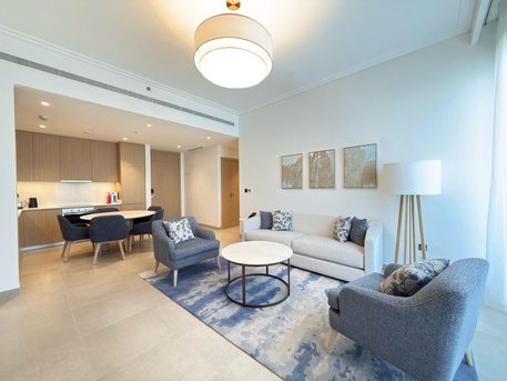 Manama, Real Estate For Sale, 1 BR,  Luxury 1BR | High Floor | Water View | Beach Access | Fully Furnished