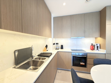 Manama, Real Estate For Sale, 1 BR,  Luxury 1BR | High Floor | Water View | Beach Access | Fully Furnished