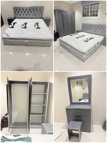 Jeddah, Furniture, SAR 1,  Bedroom Sets Of All Size | Beds, Mattresses, Cabinets, Dressing & Side Tables