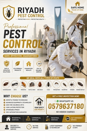 Al Malaz, Pest Control, 🪳🚫 KEEP YOUR HOME PEST-FREE! 🏡🛡️🌿 😀 🛡️🏠 SAFE • FAST • RELIABLE PEST CONTROL 🐜✅⭐