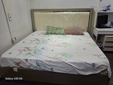 Al Badiah, Furniture, SAR 450,  Full Last Size Bed With High Quality Mattress Very Good Quality