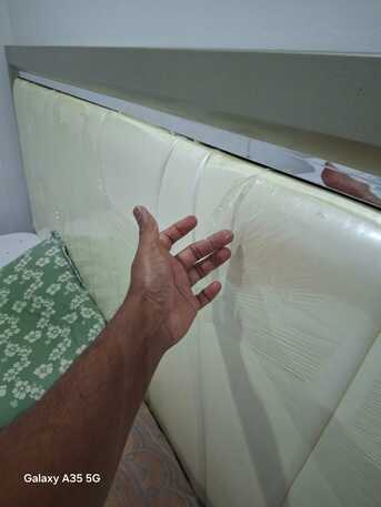 Al Badiah, Furniture, SAR 450,  Full Last Size Bed With High Quality Mattress Very Good Quality