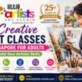 Creative Art Classes Singapore For Adults | Build Your Artistic Skills