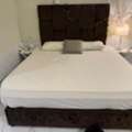 SAR 400,  Queen Bed With Mattress And Pillows And Bed Side Tables