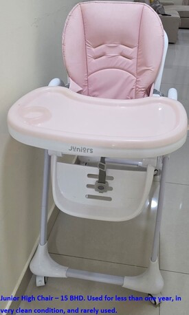 Riffa, Baby & Kid Stuff, BHD 15,  Junior Highchair &ndash; 15 BHD