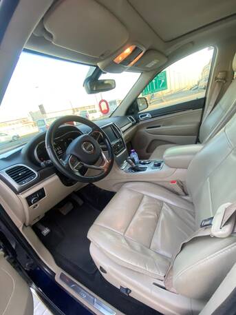 Manama, Vehicles, Cars & Trucks , BHD 7900,  Jeep Grand Cherokee,  2018,  Automatic,  95500 KM,    (Blue)