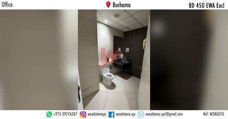 Burhama, Offices, BHD 450,  161 Sq. Meter,  Semi-Furnished Office, Burhama - BD 450 Excl WSBU070