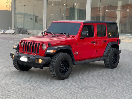 Manama, Vehicles, Cars & Trucks , BHD 9350,  Jeep Wrangler Sport,  2020,  Automatic,  87800 KM,    (Red)