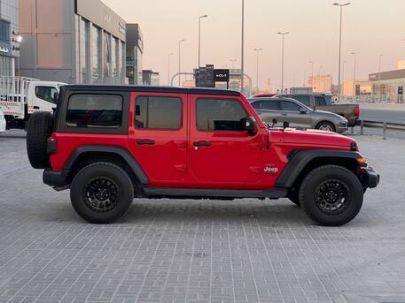 Manama, Vehicles, Cars & Trucks , BHD 9350,  Jeep Wrangler Sport,  2020,  Automatic,  87800 KM,    (Red)