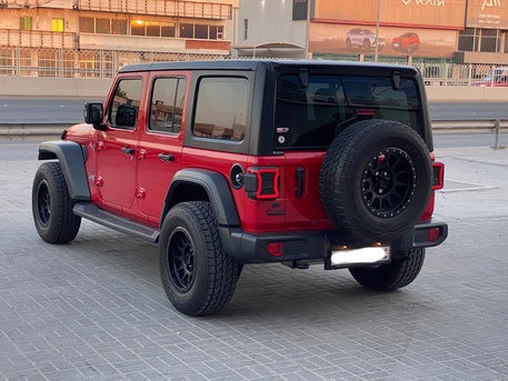Manama, Vehicles, Cars & Trucks , BHD 9350,  Jeep Wrangler Sport,  2020,  Automatic,  87800 KM,    (Red)