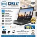 BHD 108,  Dell Core I7 7th Gen 16GB RAM 256GB SSD Fingerprint Type-C Smart Reader Backlit -39548774