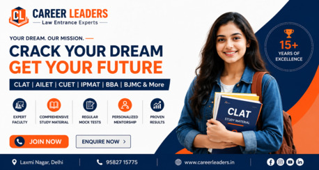 New Delhi, General, Best CLAT Coaching In Delhi 2027 | Online & Offline CLAT Classes | Career Leaders