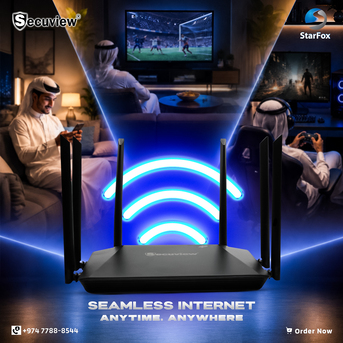 Doha, Electronics, QAR 240,  Secuview 11ac 1200Mbps Wide-Range Wireless 4G LTE Router.