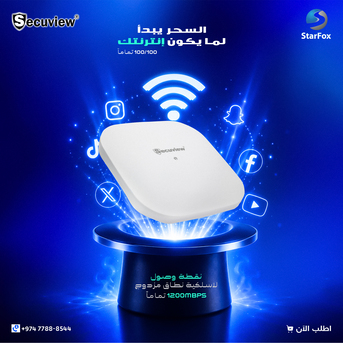 Doha, Electronics, QAR 270,  Secuview 1200Mbps Dual-Band Wireless Access Point.