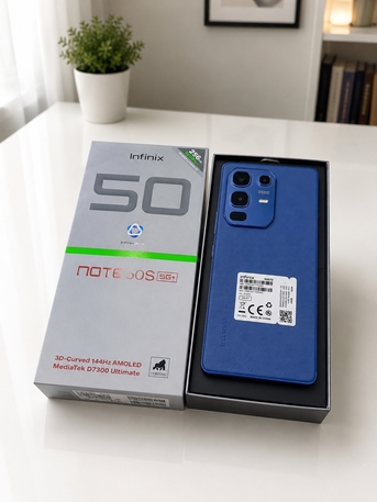 Riyadh, Mobile Phones, SAR 650,  INFINIX NOTE 50 S 5G+ 16 GB RAM 256 ROOM. COMPLETE BOX LIKE NEW CONDITION. PRICE=650 SR.