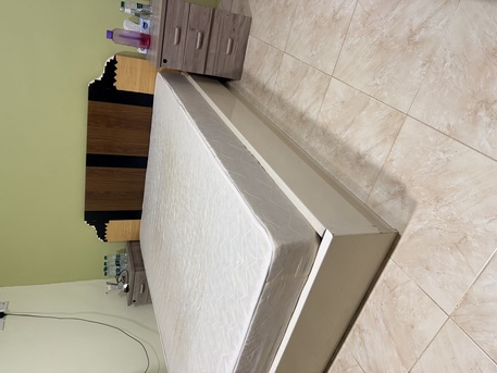 Riyadh, Furniture, SAR 425,  Double Bed Set And Matress