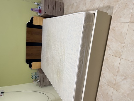 Riyadh, Furniture, SAR 425,  Double Bed Set And Matress