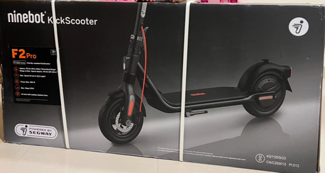 Jubail, Motorcycles, SAR 1800,  Segway Ninebot F2pro Kick Scooter With Turn Indicator