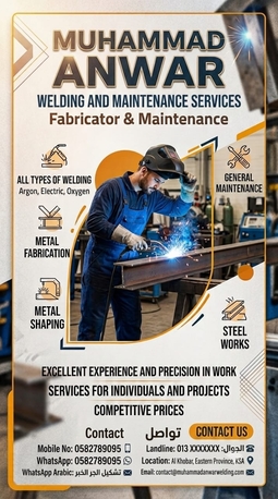 Khobar, Creative, Welding Fabrication Erection Assembling