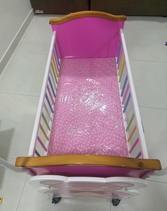 Khobar, Furniture, SAR 750,  Spring Mattress & Baby Cradle Swing