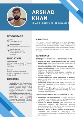 Riyadh, Job Seekers, IT Support & Network Operations Specialist Telecom