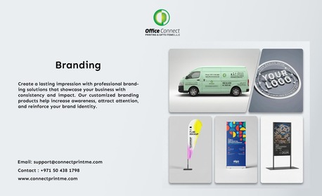 Dubai, Printing, Custom Branding Services Dubai | Office Connect Printing
