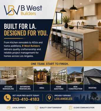 Los Angeles, Construction, B West Builders | General Contractors