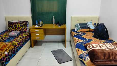 Jubail, Bedspace For Rent, SAR 900/month,  1 Bedspace Is Available In 2BHK Furnished Flat In Front Of Lulu Hypermarket Jubail