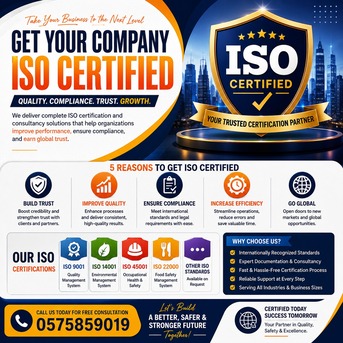 Riyadh, Construction, Transform Your Business With International ISO Certification