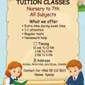 Tuition Available Nursery To 7th
