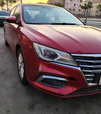 Jeddah, Vehicles, Cars & Trucks , SAR 31500,  MG 5,  2021,  Automatic,  77000 KM,  MG - 5 |  | 1.5 | RED | إم جي - 5