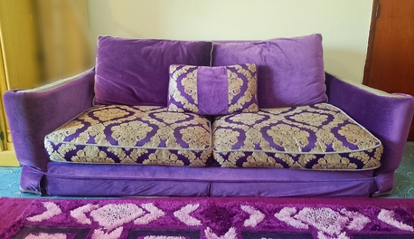 Khobar, Furniture, SAR 800,  Sofa Set &ndash; 4 Pieces (Good Condition)