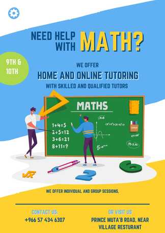 Jeddah, Lessons Offered, Tutuion Available
