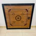SAR 100,  WOODEN CARROM BOARD With Coins FOR URGENT SALE