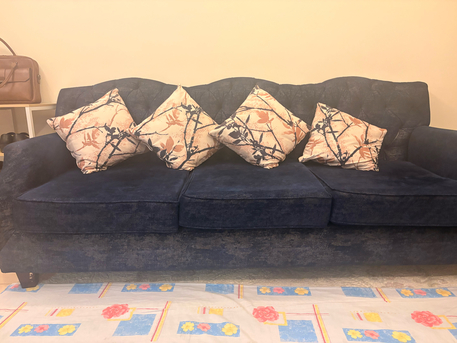 Dammam, Furniture, SAR 750,  Sofa Set 5 Seaters For Sale - Dammam