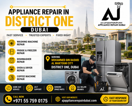 Dubai, Appliance Repair, Appliance Repair In Mohammed Bin Rashid Al Maktoum City District One, Dubai