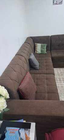 Khobar, Household Items, SAR 500,  Sofa 9 Seater, 6 Peices, L Shape. Good Condition