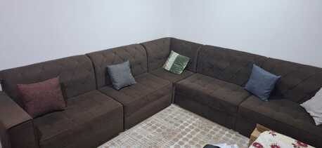 Khobar, Household Items, SAR 500,  Sofa 9 Seater, 6 Peices, L Shape. Good Condition
