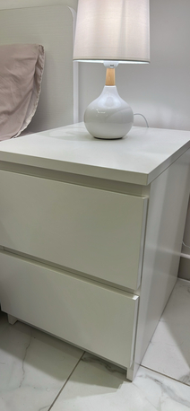 Jeddah, Furniture, SAR 600,  Bed With Side Tables - Ikea