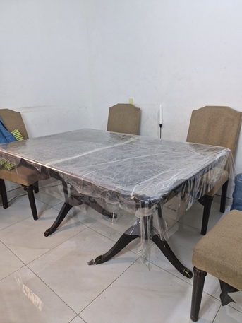 Jeddah, Furniture, SAR 600,  6-Seater Solid Wooden Dining Table