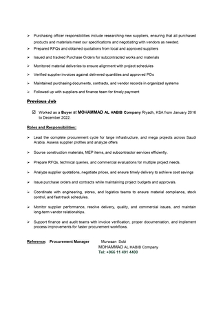 Jeddah, Job Seekers, Purchasing Officer Or Specialist, Looking For Job