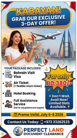 Manama, Travel, Bahrain Visit Visa Available