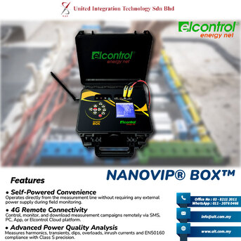 Kuala Lumpur, Tools, NanoVIP® BOX&trade; &ndash; Smart Power Quality Analyzer